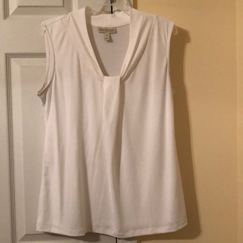 Dana Buchman knot blouse